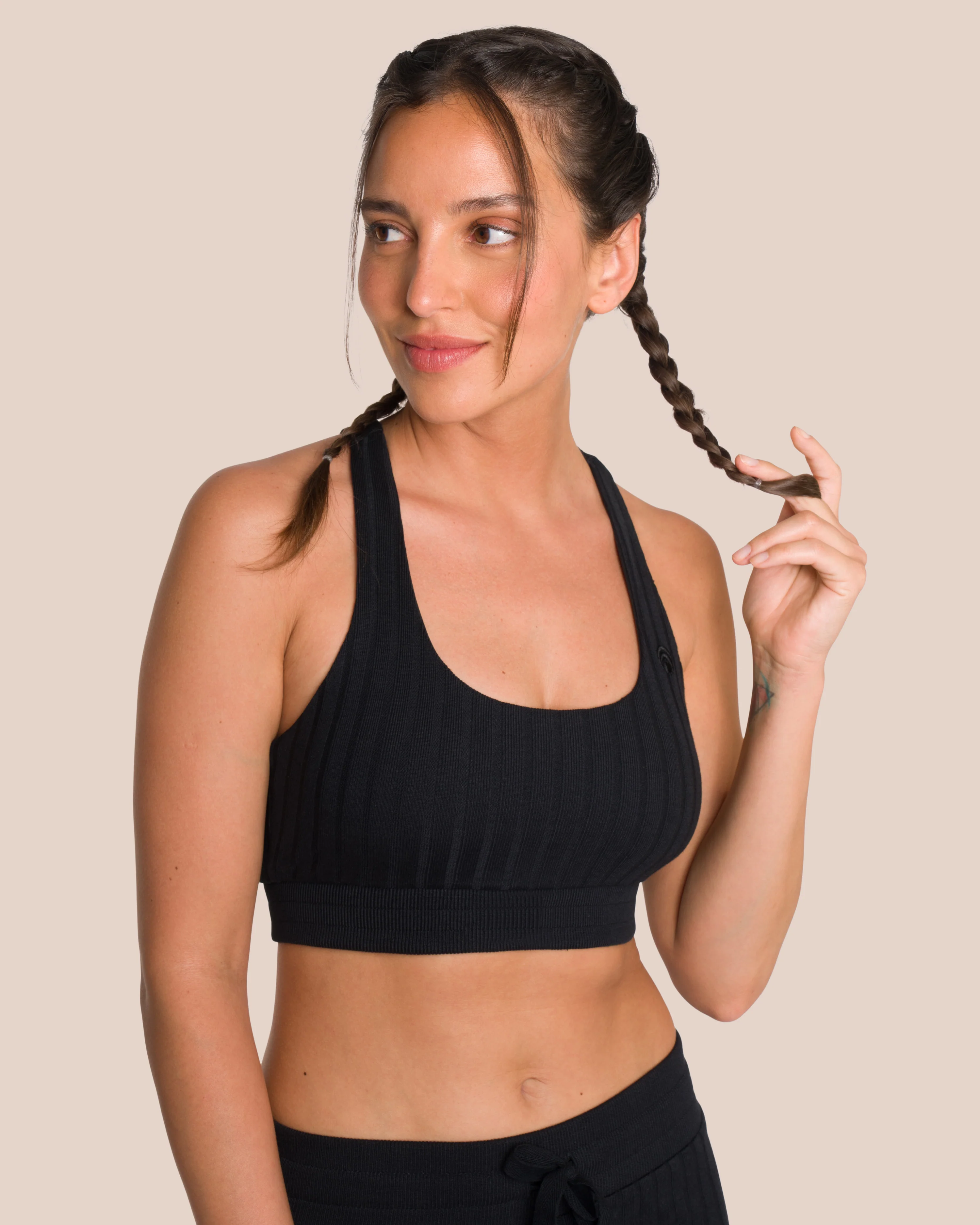 Aurelia Knit Set Tall - Black - Image 6