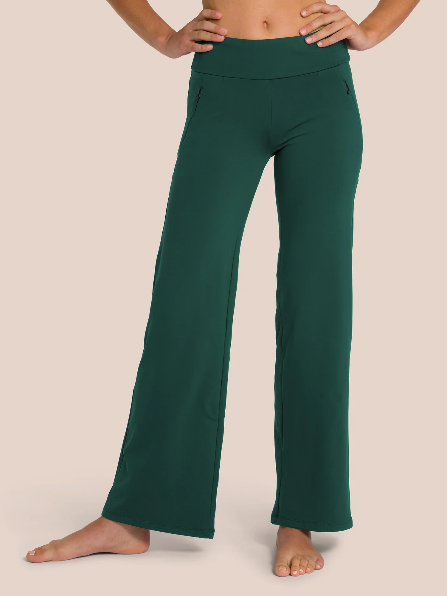 Florence Layer Straight Leg Set - Emerald Green - Image 2