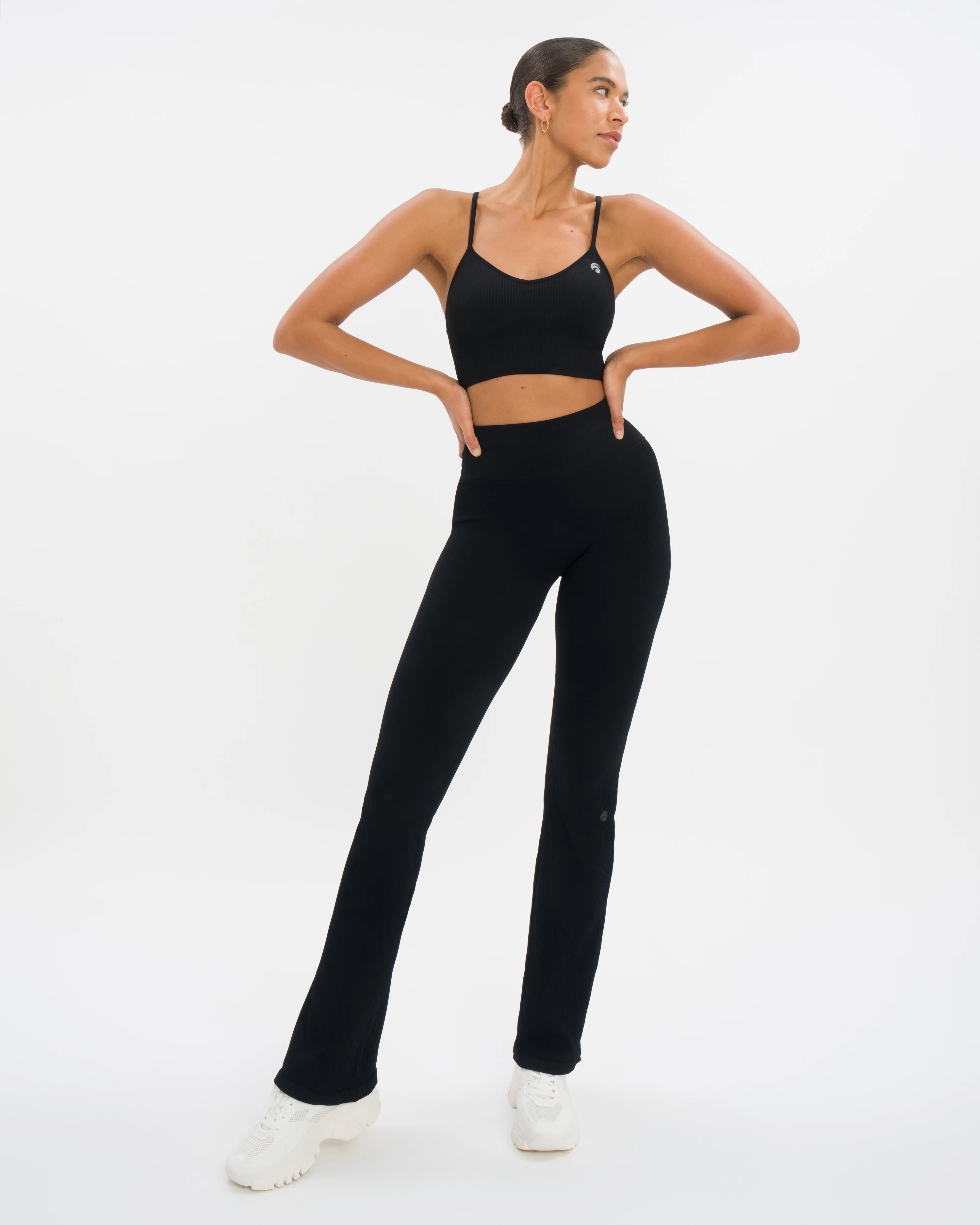 Maya Flared Set - Black - Image 2