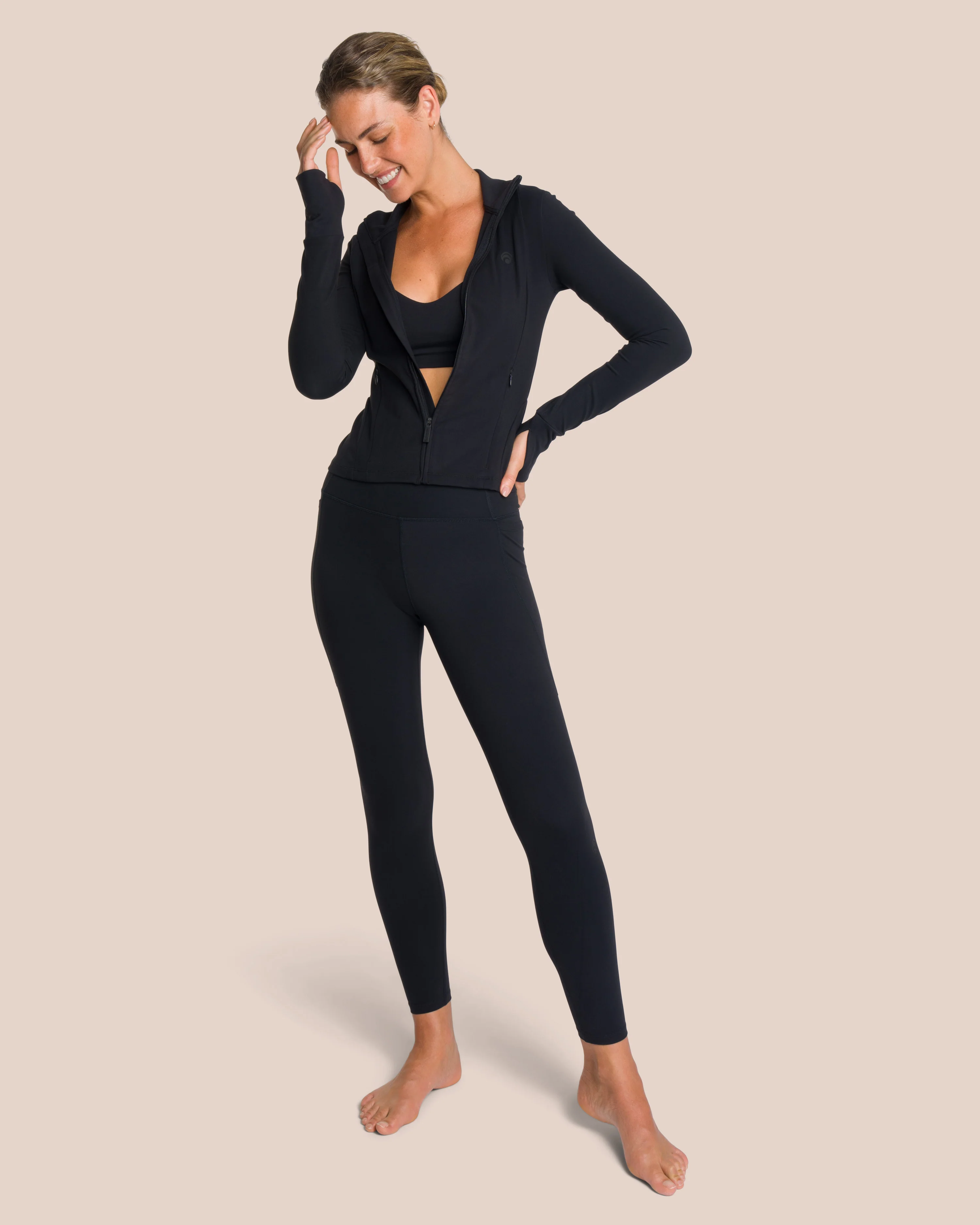 Shania Zip Set Deluxe - Black - Image 2